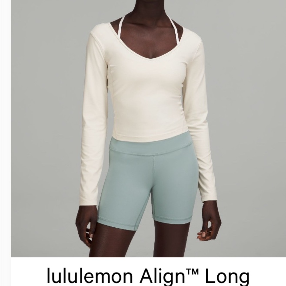 Lululemon long sleeve align top - Picture 3 of 3
